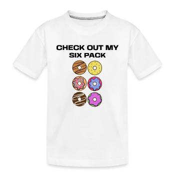 Sweets Funny Donut Statement Dessert - T-shirt bio Premium Enfant - blanc - Devant