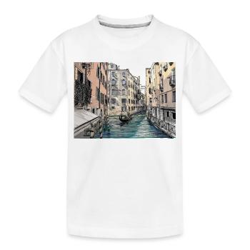 Venise - T-shirt bio Premium Enfant - blanc - Devant