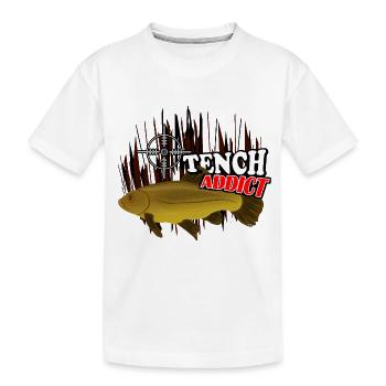 Schleie - Kinder Premium Bio T-Shirt - Weiß - Vorne