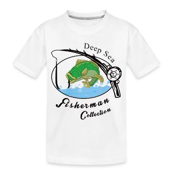 Fischer Collection - Kids' Premium Organic T-Shirt - white - Front