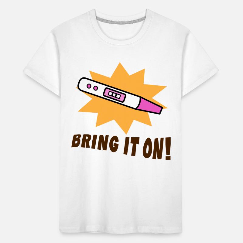 Grossesse Mère Déclaration Bébé T-shirt bio Premium Enfant
