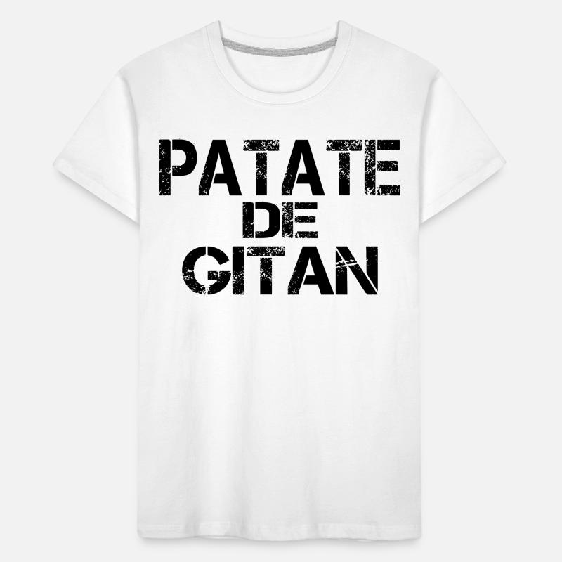 Patate de GITAN T-shirt bio Premium Enfant