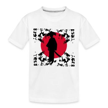 Japan Manga Anime Japanisch Zeichentrick Cosplay - Kinder Premium Bio T-Shirt - Weiß - Vorne