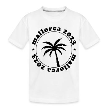 Mallorca 2023 - Kids' Premium Organic T-Shirt - white - Front