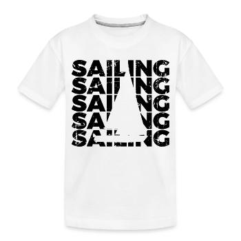 Voile - T-shirt bio Premium Enfant - blanc - Devant