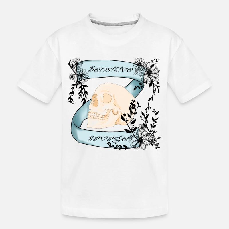 Sensible & Sauvage - T-shirt bio Premium Enfant - blanc