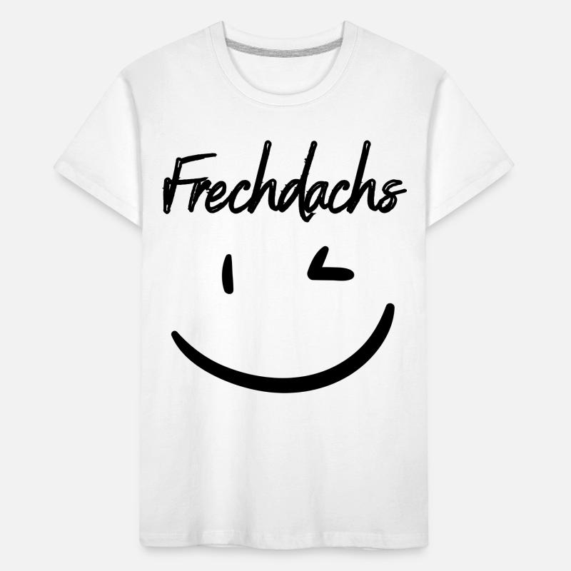 Frechdachs schwarz Kinder Premium Bio T-Shirt