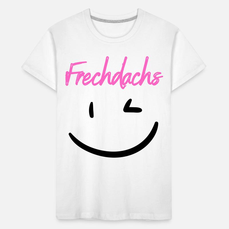 Frechdachs pink Kinder Premium Bio T-Shirt