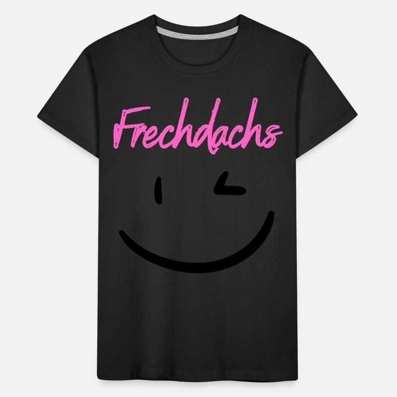 Frechdachs pink Kinder Premium Bio T-Shirt