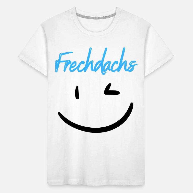 Frechdachs blau Kinder Premium Bio T-Shirt