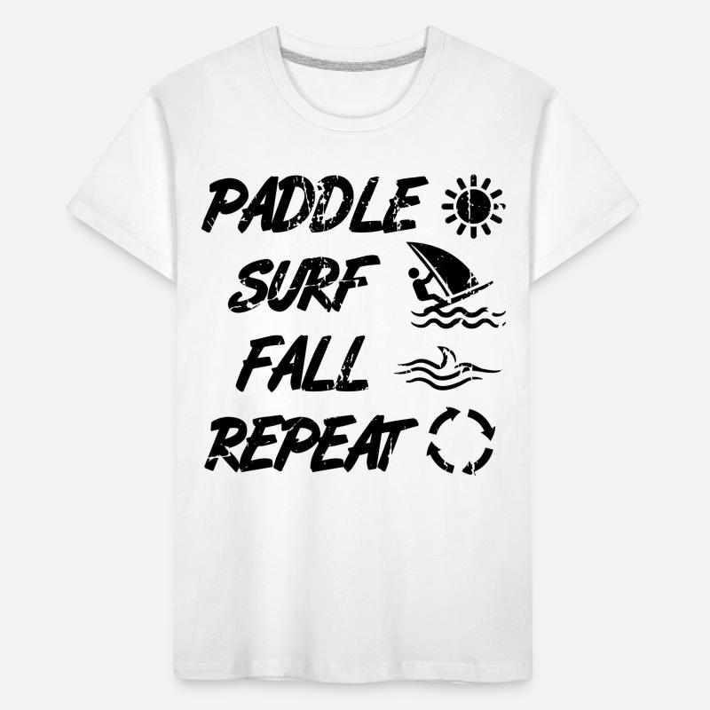 Windsurfing techniques Kids' Premium Organic T-Shirt