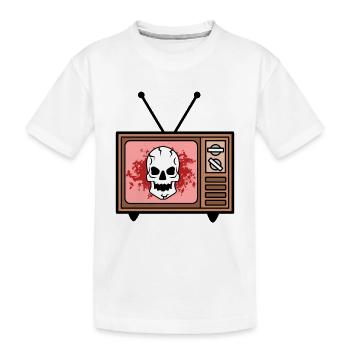 Films Cinéma Cinéma Streaming Déclaration Nuit du cinéma - T-shirt bio Premium Enfant - blanc - Devant