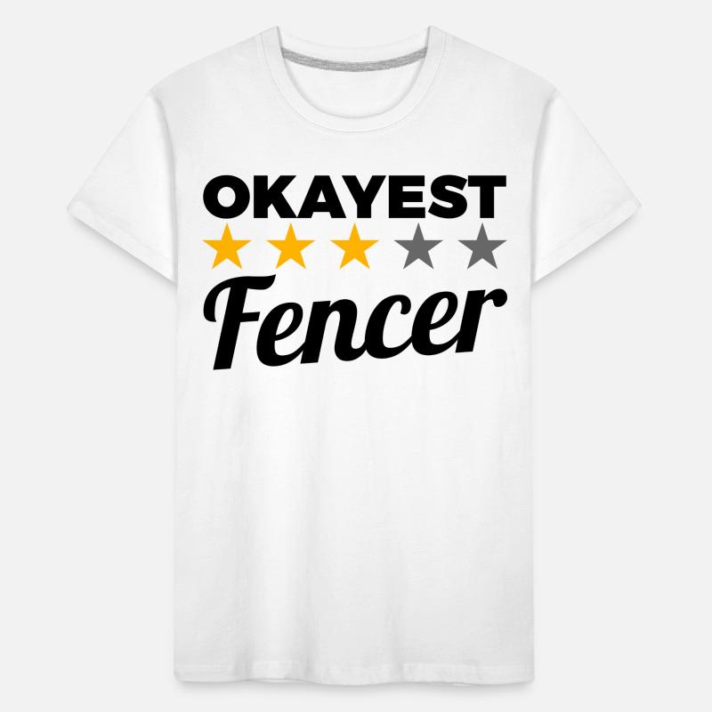 Escrimeur le plus correct T-shirt bio Premium Enfant