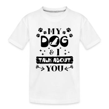 Animal préféré Drôles Dictons Animaux Animaux de Compagnie - T-shirt bio Premium Enfant - blanc - Devant