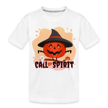 Halloween appel de l'âme - T-shirt bio Premium Enfant - blanc - Devant
