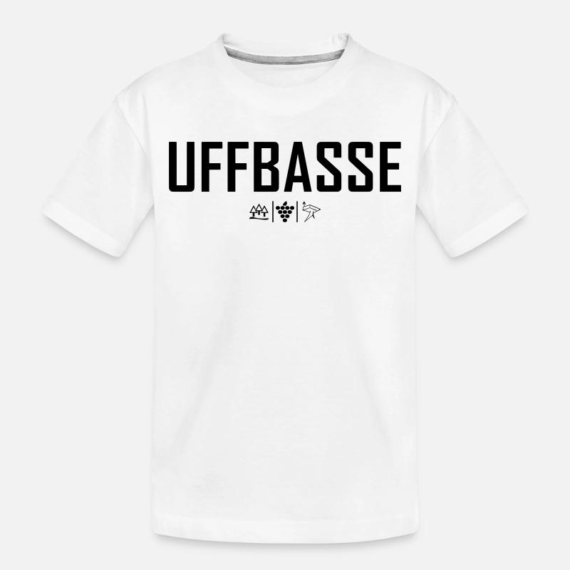 Uffbasse - Kinder Premium Bio T-Shirt - Weiß