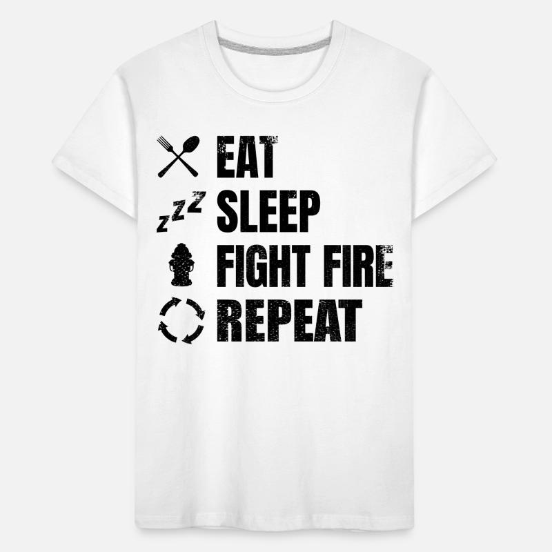 Fire brigade routine Kids' Premium Organic T-Shirt