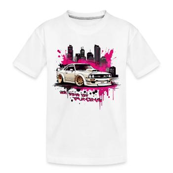 Mon truc, c’est le tuning - T-shirt bio Premium Enfant - blanc - Devant
