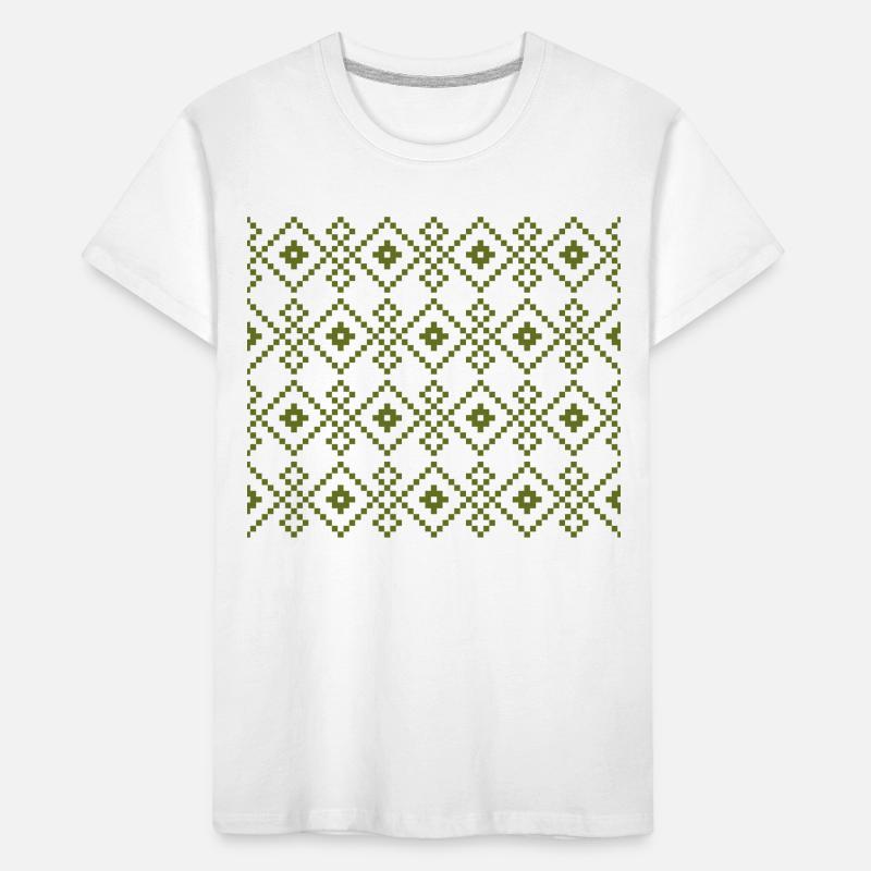 Pull uni de Noël (vert) T-shirt bio Premium Enfant