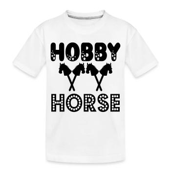 CHEVAUX DE LOISIR - CHEVAL DE LOISIR - T-shirt bio Premium Enfant - blanc - Devant
