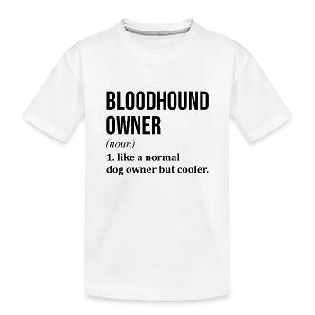 Chien de chasse Chien de chasse - T-shirt bio Premium Enfant - blanc - Devant