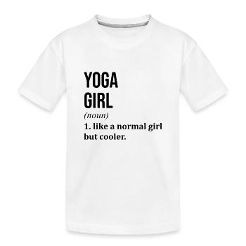 Yoga Yoga Yoga - T-shirt bio Premium Enfant - blanc - Devant