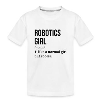 Robotique Robotique Robotique - T-shirt bio Premium Enfant - blanc - Devant