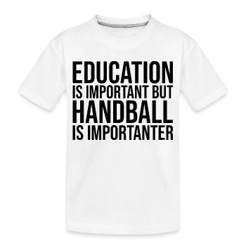 Handball Handball Handball - T-shirt bio Premium Enfant - blanc - Devant