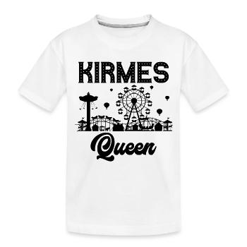 Funfair, Queen, Fair, Fair, Folk Festival - Kids' Premium Organic T-Shirt - white - Front