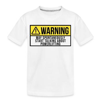 dynamophilie - T-shirt bio Premium Enfant - blanc - Devant