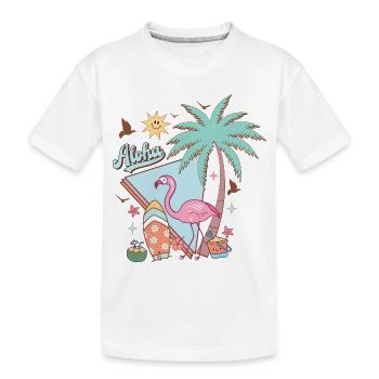 Aloha Été - T-shirt bio Premium Enfant - blanc - Devant