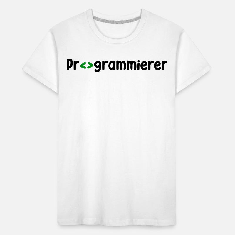 Programmer, Developer, Web Developer, Scripting Kids' Premium Organic T-Shirt