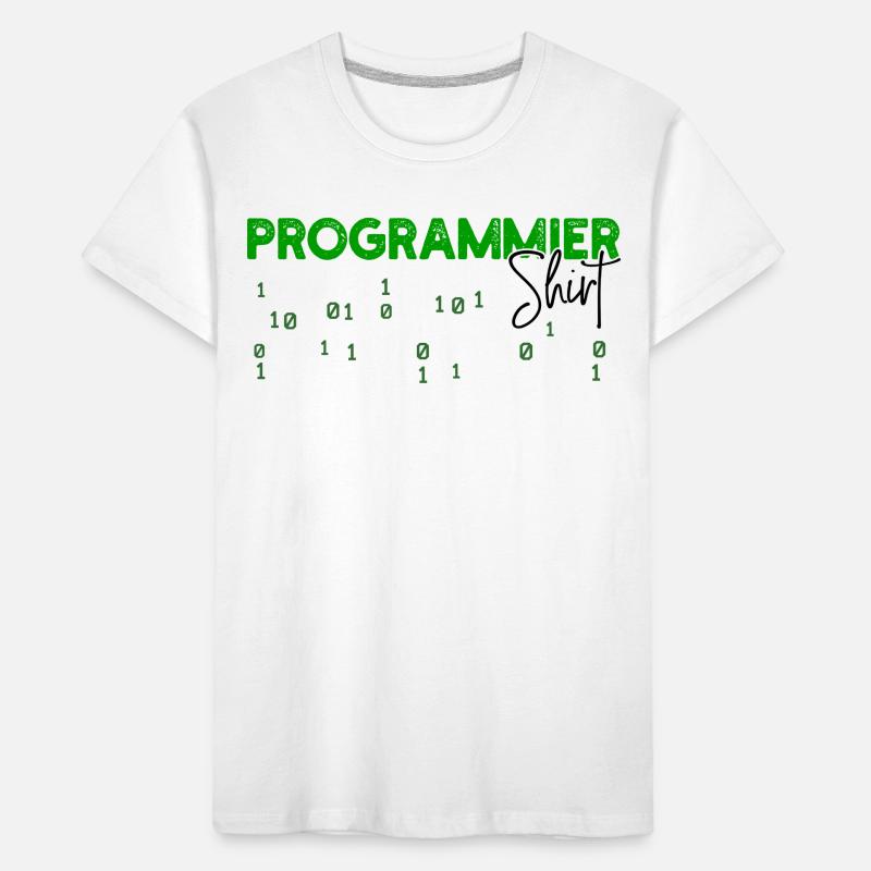 Programmierer Developer Code Statement Skripting Kinder Premium Bio T-Shirt