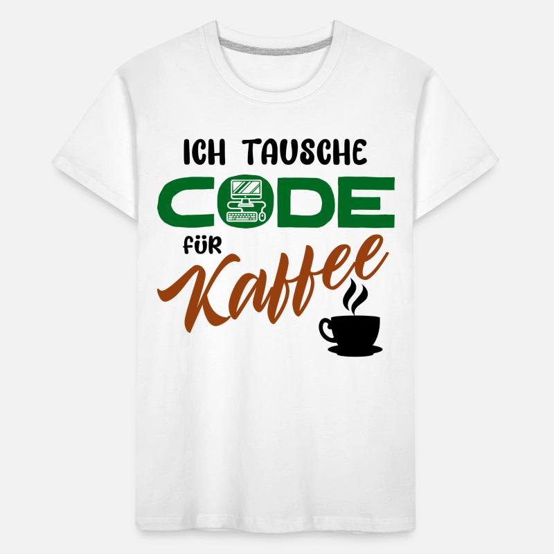 Programmierer Softwareentwickler Developer Code Kinder Premium Bio T-Shirt