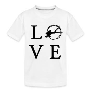 Tauchen, Diving, Diver, taucher, Scuba Diving, Tau - Kinder Premium Bio T-Shirt - Weiß - Vorne