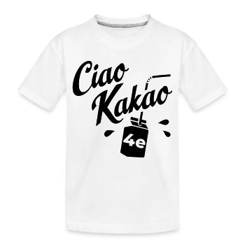 Diplômé de la classe 4e - T-shirt bio Premium Enfant - blanc - Devant