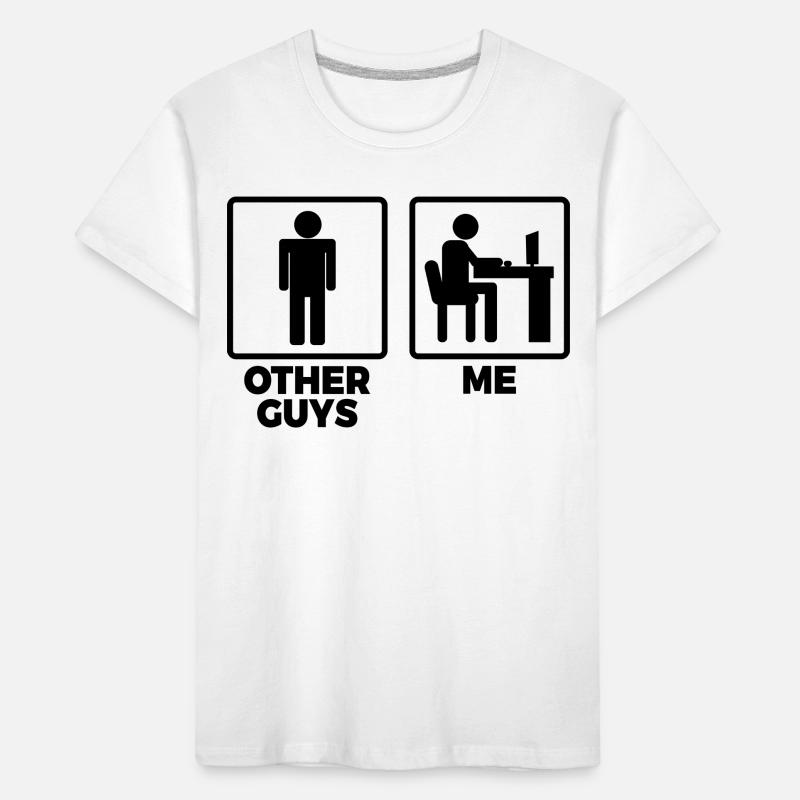 D’autres programmeurs et moi T-shirt bio Premium Enfant