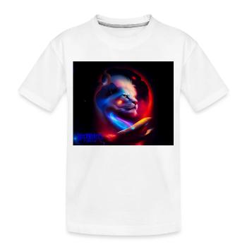 Lion Univers - T-shirt bio Premium Enfant - blanc - Devant