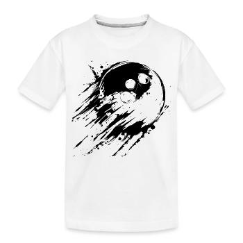 Bowling - Kinder Premium Bio T-Shirt - Weiß - Vorne