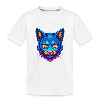 Australian Mist Cat Breed Cartoon Kawaii Animal Pe - Kids' Premium Organic T-Shirt - white - Front