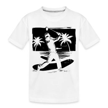 Golfe - T-shirt bio Premium Enfant - blanc - Devant