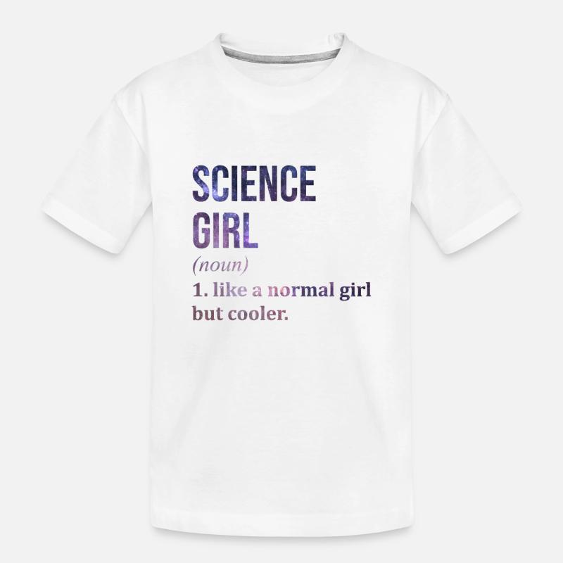 science - T-shirt bio Premium Enfant - blanc