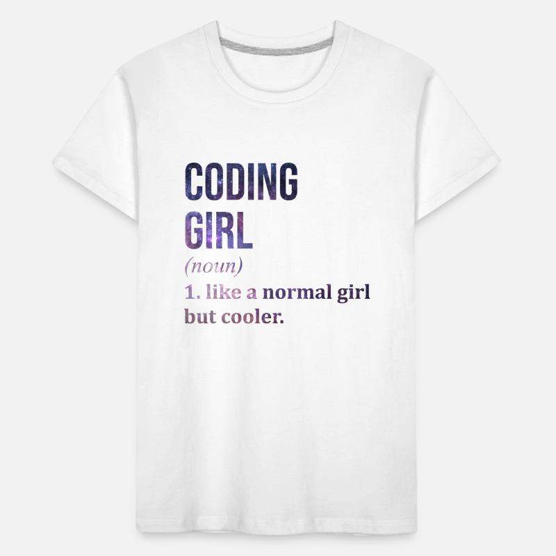 Codage Codage Codage T-shirt bio Premium Enfant