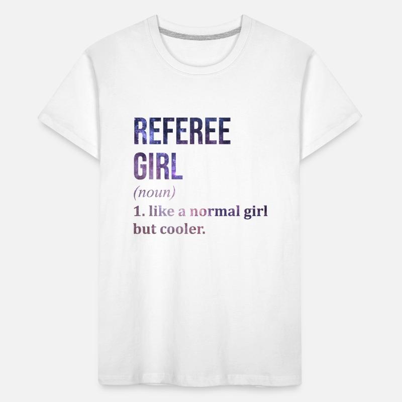 Referee Referee Referee Kids' Premium Organic T-Shirt