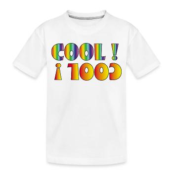 Entspannen - Kinder Premium Bio T-Shirt - Weiß - Vorne