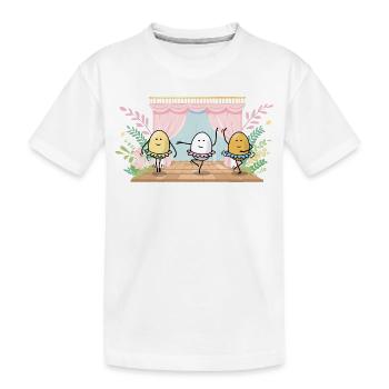 Ballet pour enfants - T-shirt bio Premium Enfant - blanc - Devant