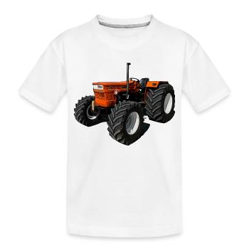 Centrale électrique sur roues - T-shirt bio Premium Enfant - blanc - Devant