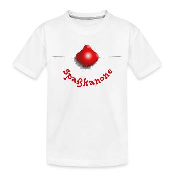 Nez de clown – amusant - T-shirt bio Premium Enfant - blanc - Devant