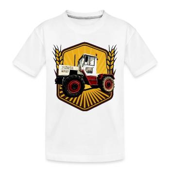Centrale électrique sur roues - T-shirt bio Premium Enfant - blanc - Devant