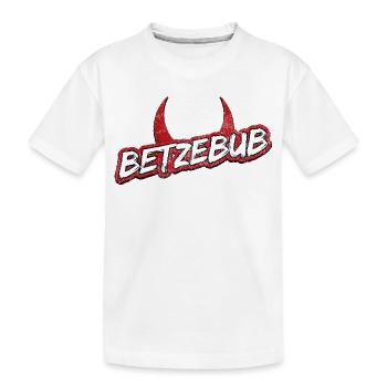 Betzebub Kaiserslautern - Kinder Premium Bio T-Shirt - Weiß - Vorne